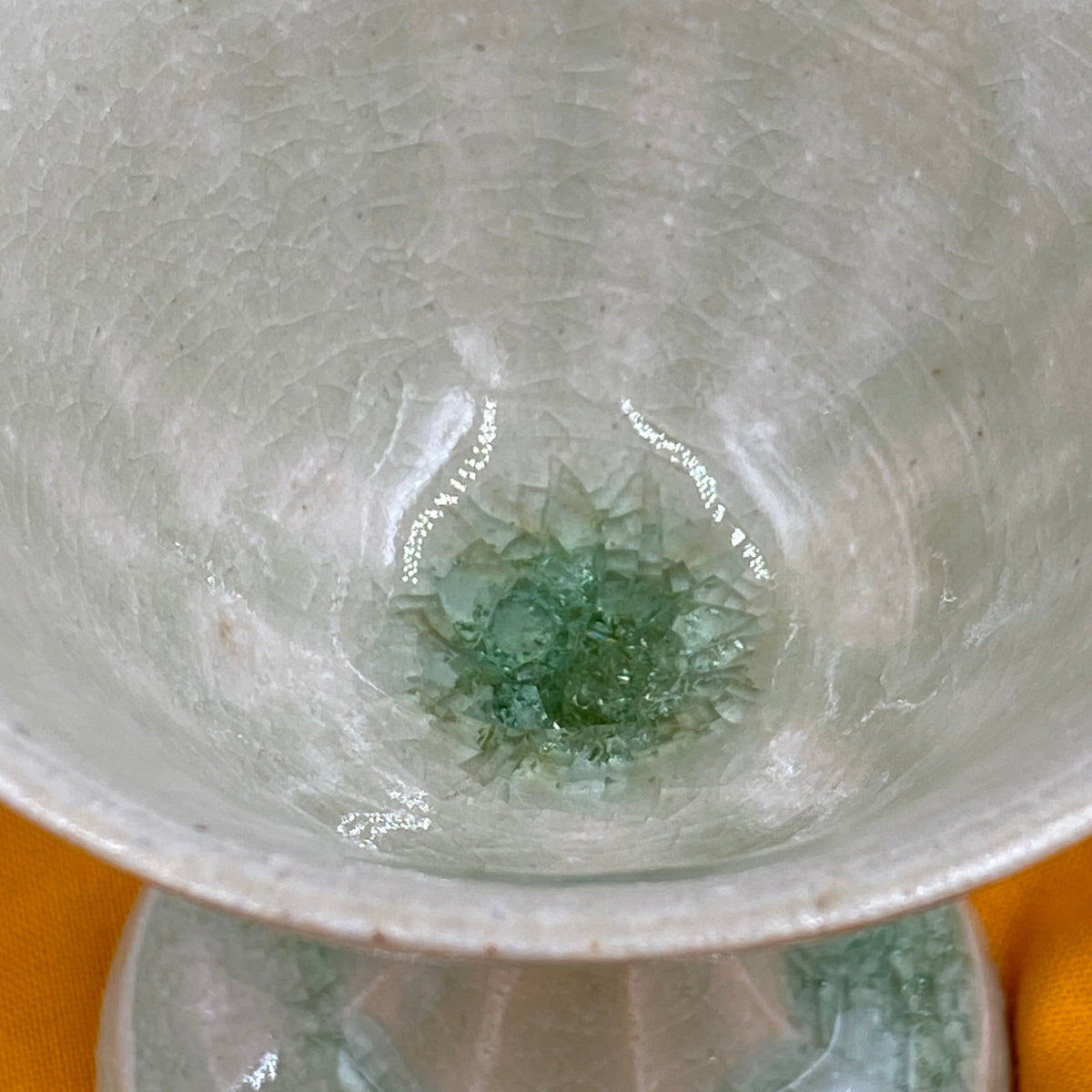 櫻井良枝 作 灰釉馬上杯 陶器グラス #2