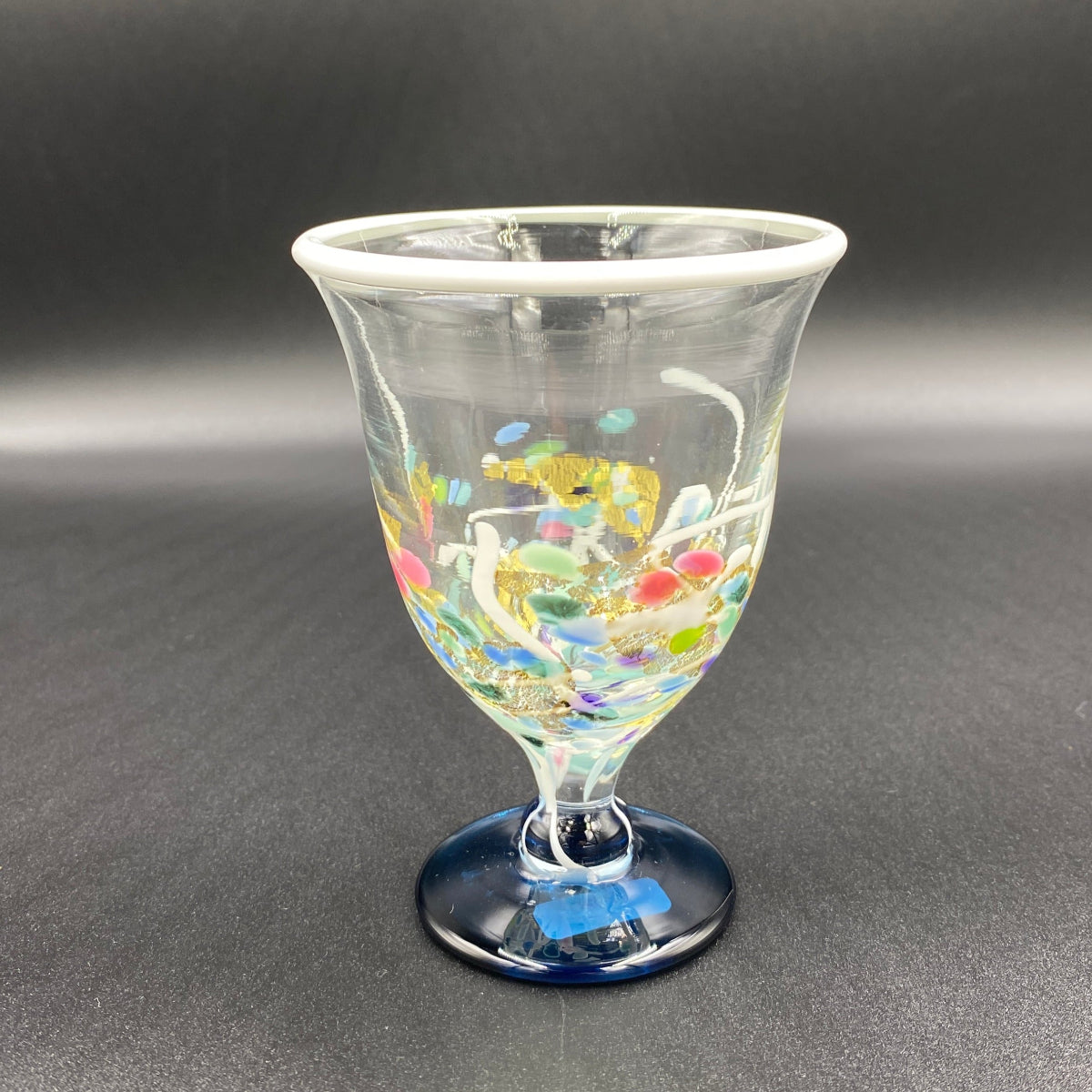 石井 康治 作 手吹き硝子(白硝子)#5