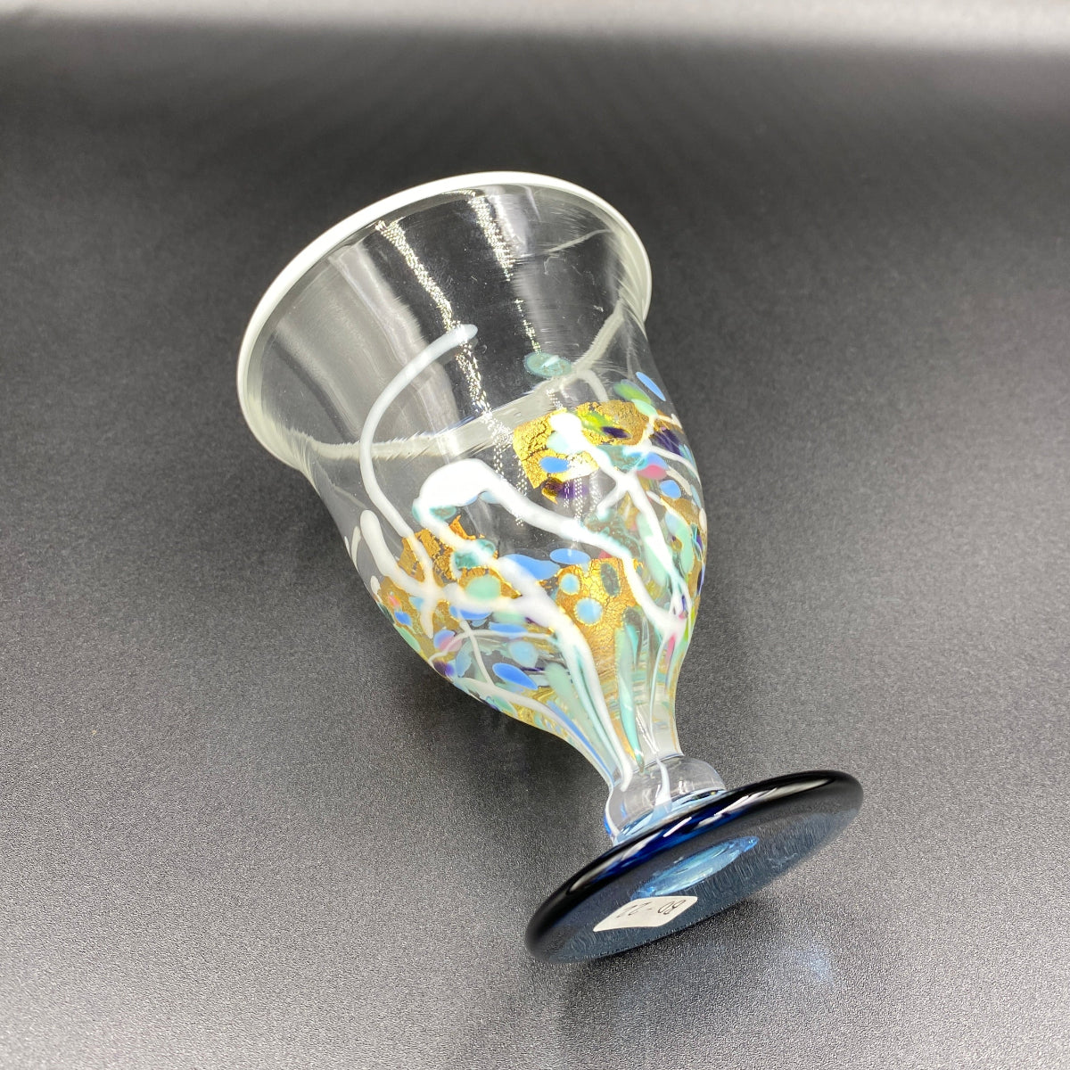 石井 康治 作 手吹き硝子(白硝子)#5