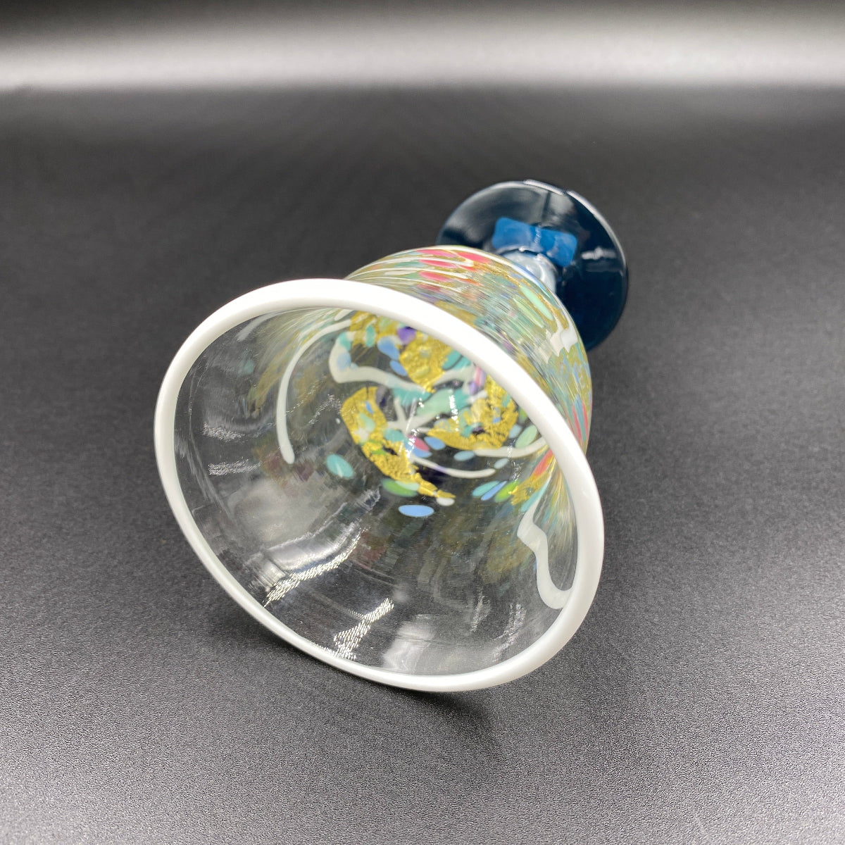 石井 康治 作 手吹き硝子(白硝子)#5