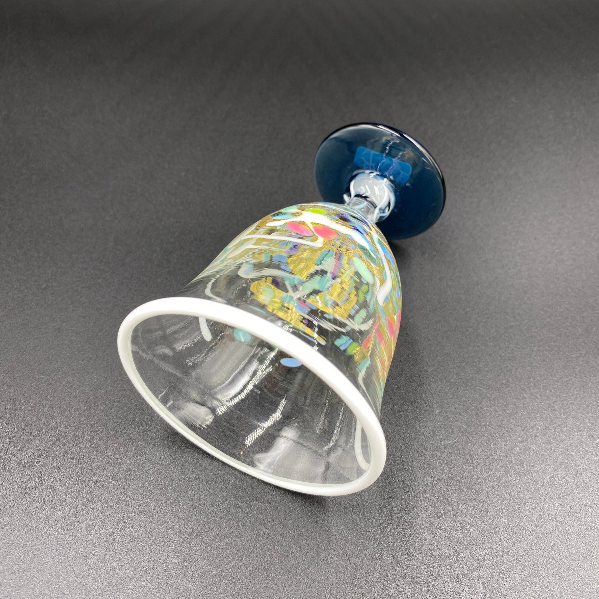 石井 康治 作 手吹き硝子(白硝子)#5