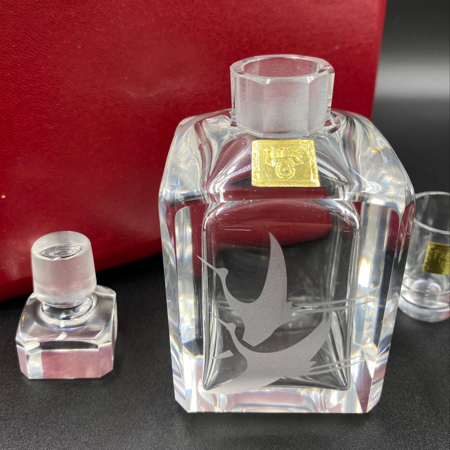 カガミクリスタル 創業50周年記念デキャンタ1点&ショットグラス5点セット #7