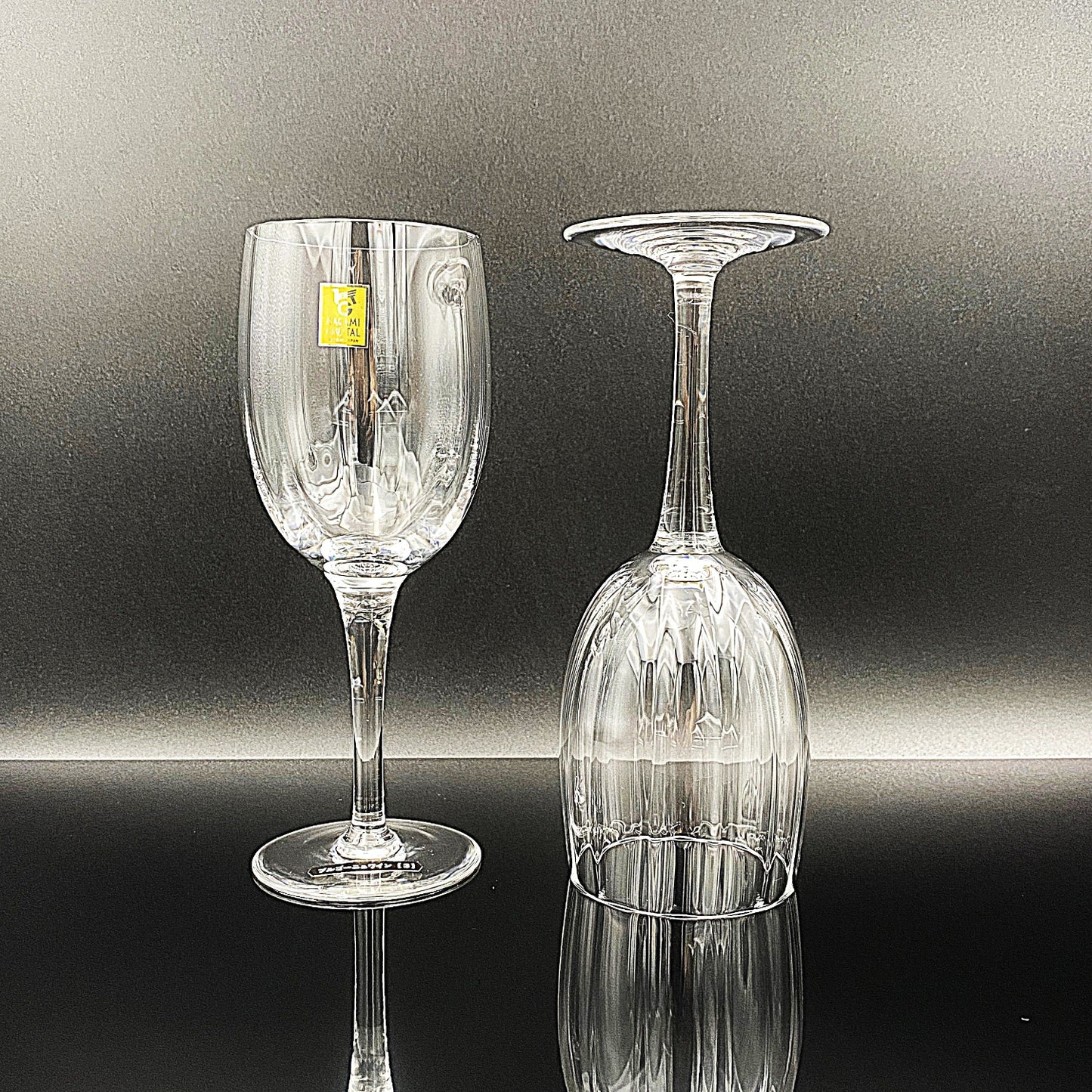 カガミクリスタル ブルゴーニュワイングラス チューリップ型 2点セット #26