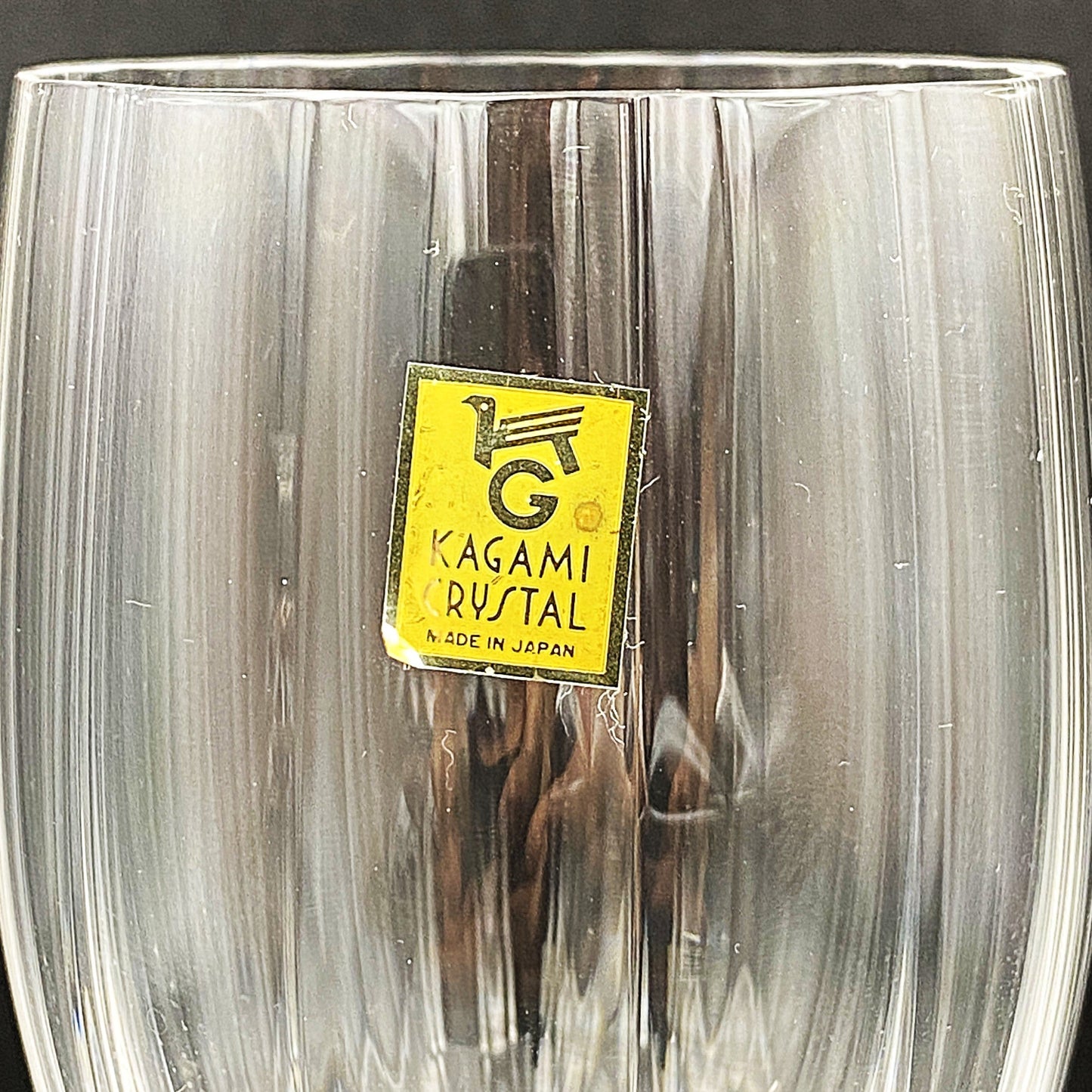 カガミクリスタル ブルゴーニュワイングラス チューリップ型 2点セット #27