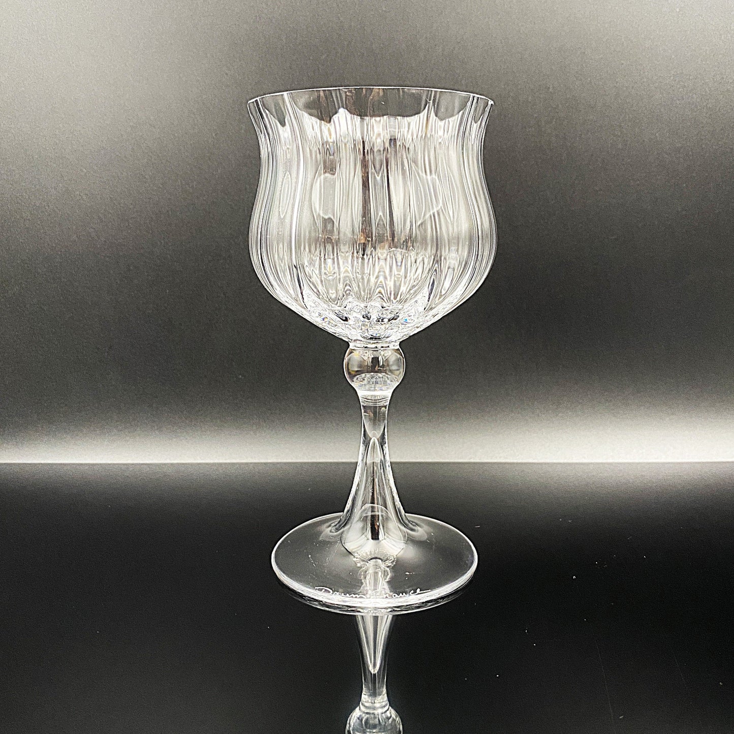 DAUM(ドーム)クリスタル Verona (ベローナ)モデル ワイングラス2点セット #30