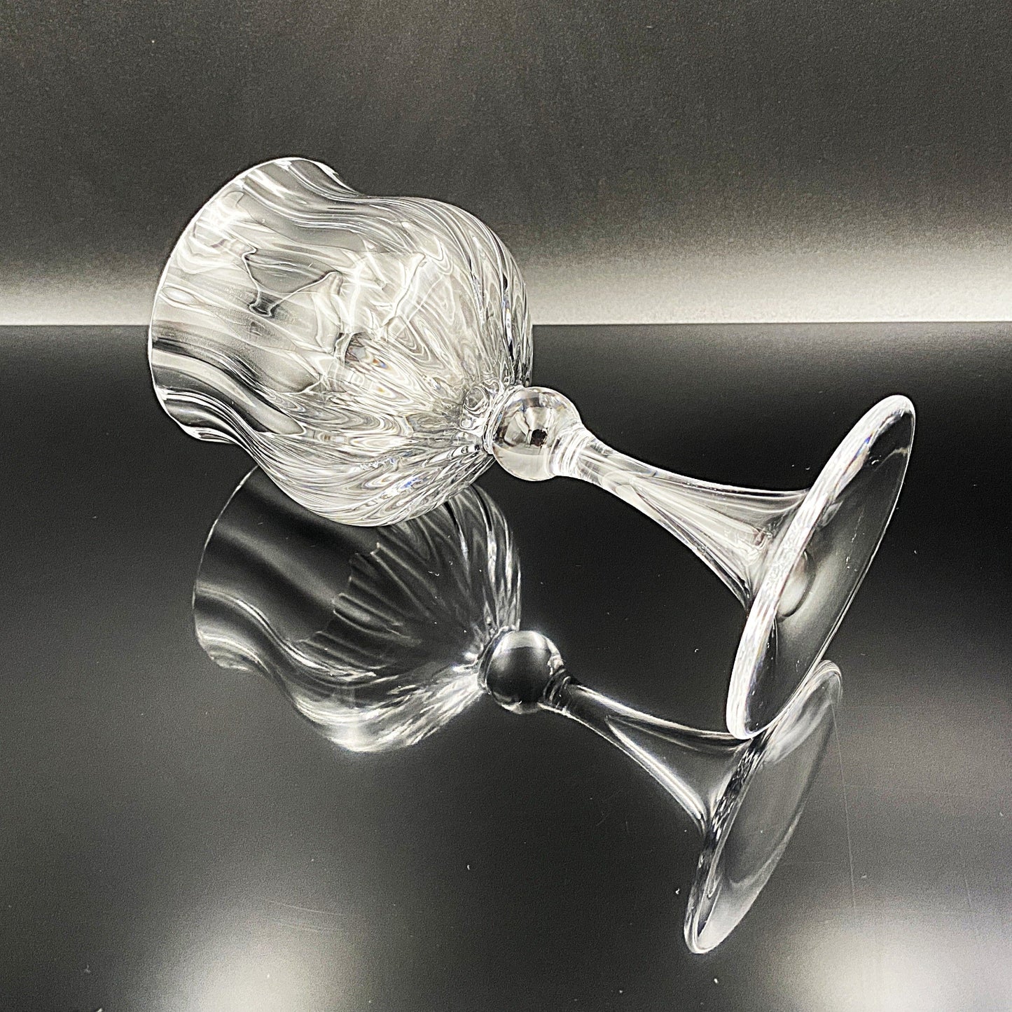 DAUM(ドーム)クリスタル Verona (ベローナ)モデル ワイングラス2点セット #30