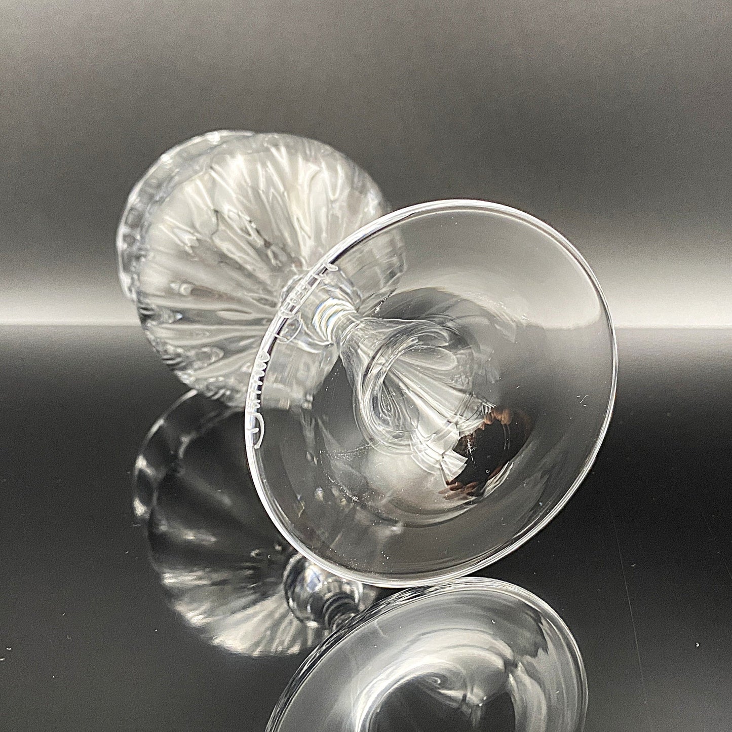 DAUM(ドーム)クリスタル Verona (ベローナ)モデル ワイングラス2点セット #30