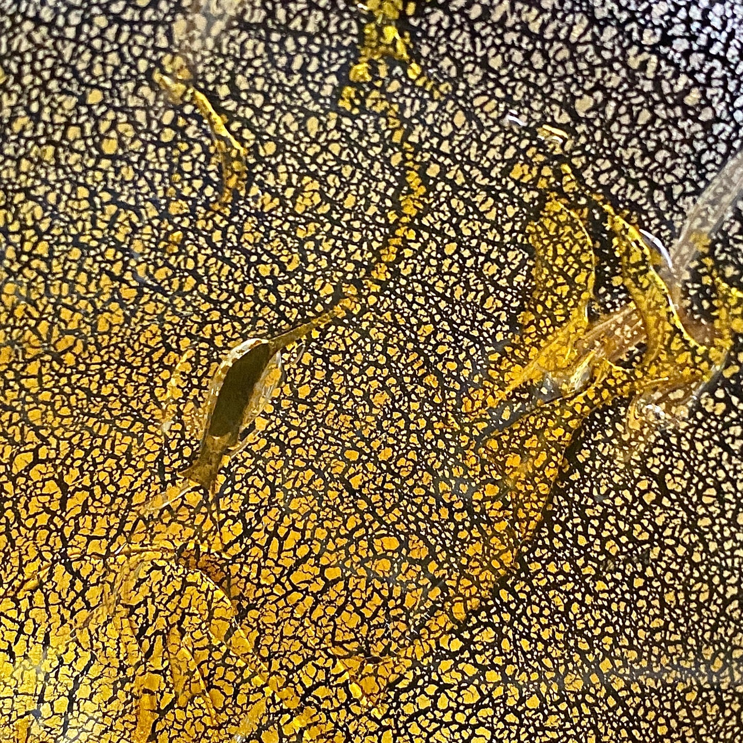 壹谷 旭 作 手吹き硝子 アイスボウル(Ice Bowl) 氷カップ 金銀彩 #34