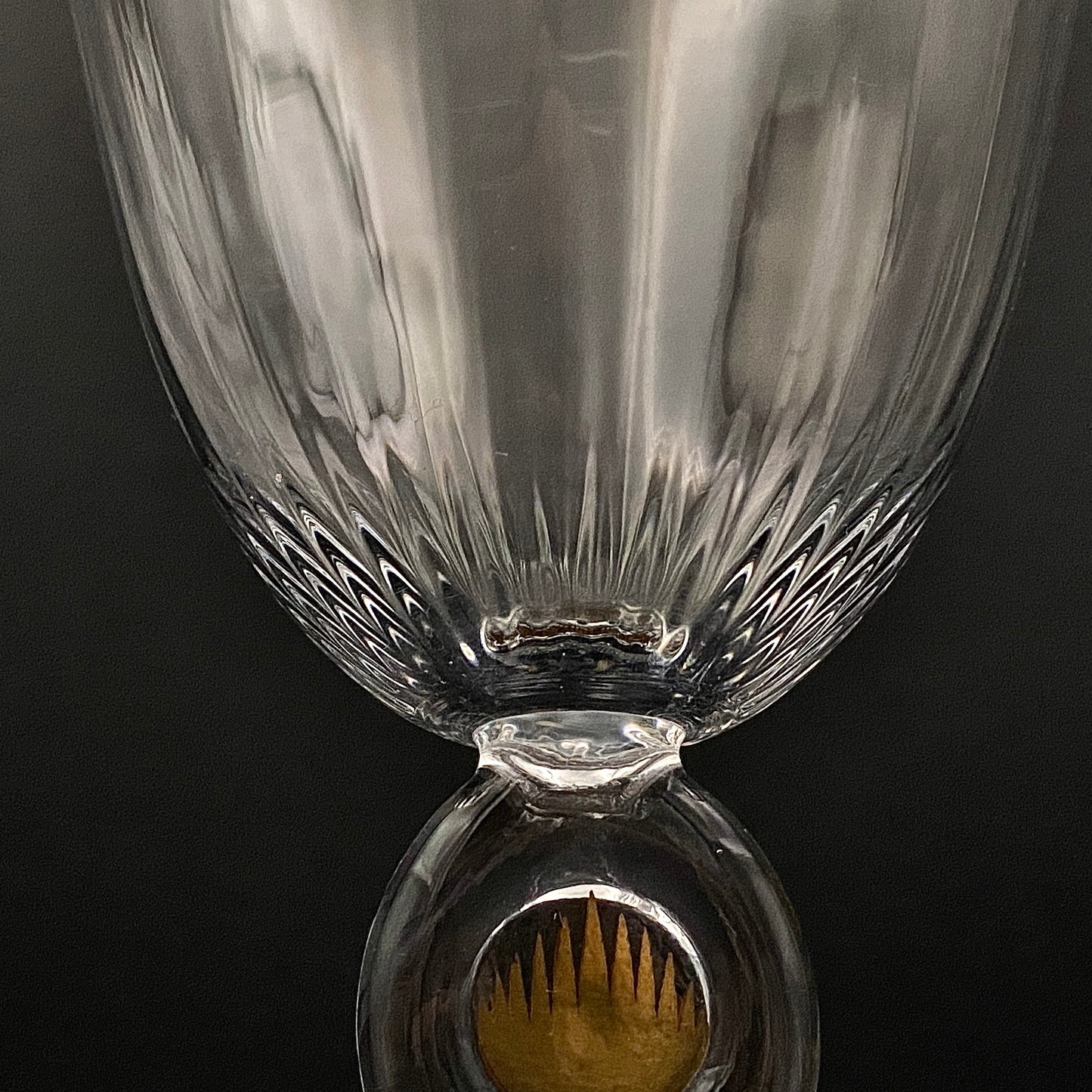 DAUM(ドーム)クリスタル Venezia(ヴェネツィア)モデル ワイングラス2点セット #32