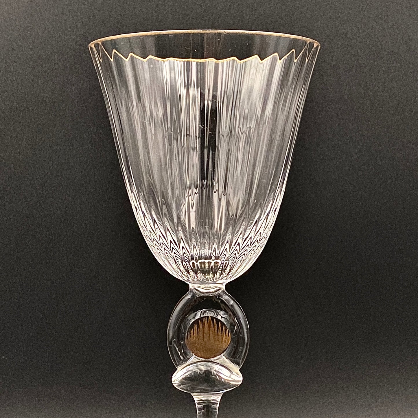 DAUM(ドーム)クリスタル Venezia(ヴェネツィア)モデル ワイングラス2点セット #32