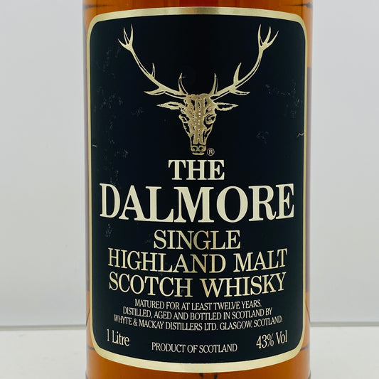 1980年代流通、ダルモア(DALMORE)12年、1,000ml, 43% #37
