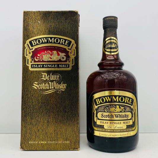 1979年以降流通、ボウモア(BOWMORE)デラックス(DELUX)1,000ml, 43% #38