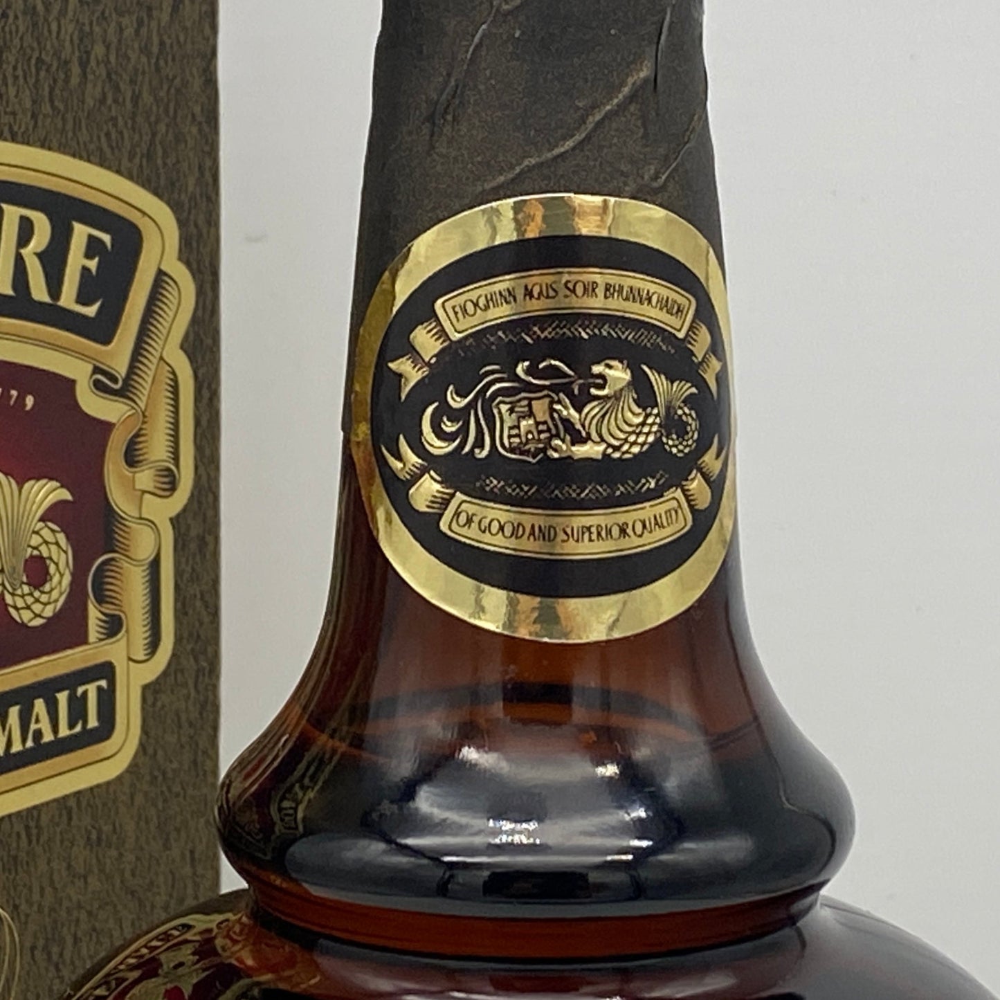 1979年以降流通、ボウモア(BOWMORE)デラックス(DELUX)1,000ml, 43% #38