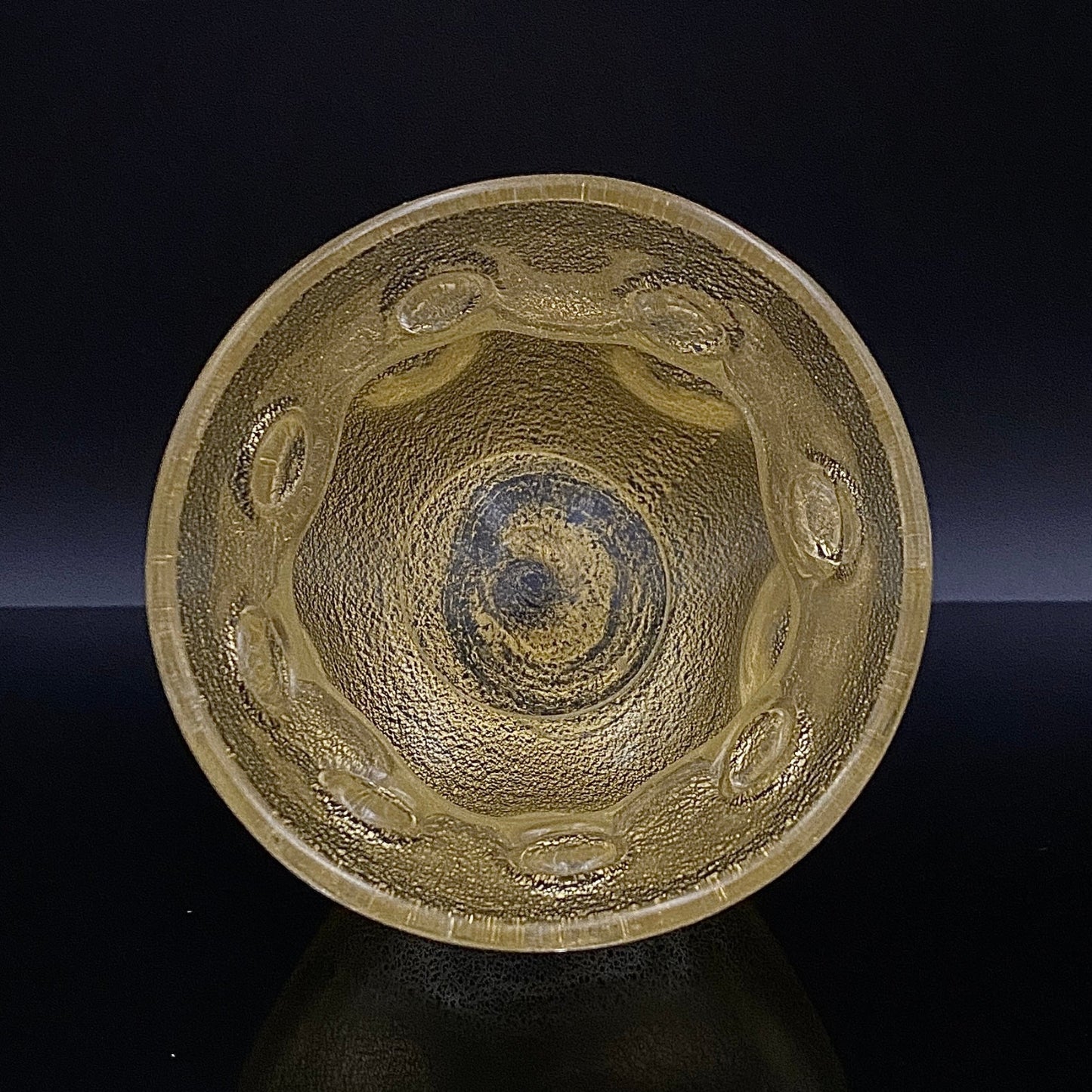 岩田 久利 作 手吹き硝子 ロックグラス #35