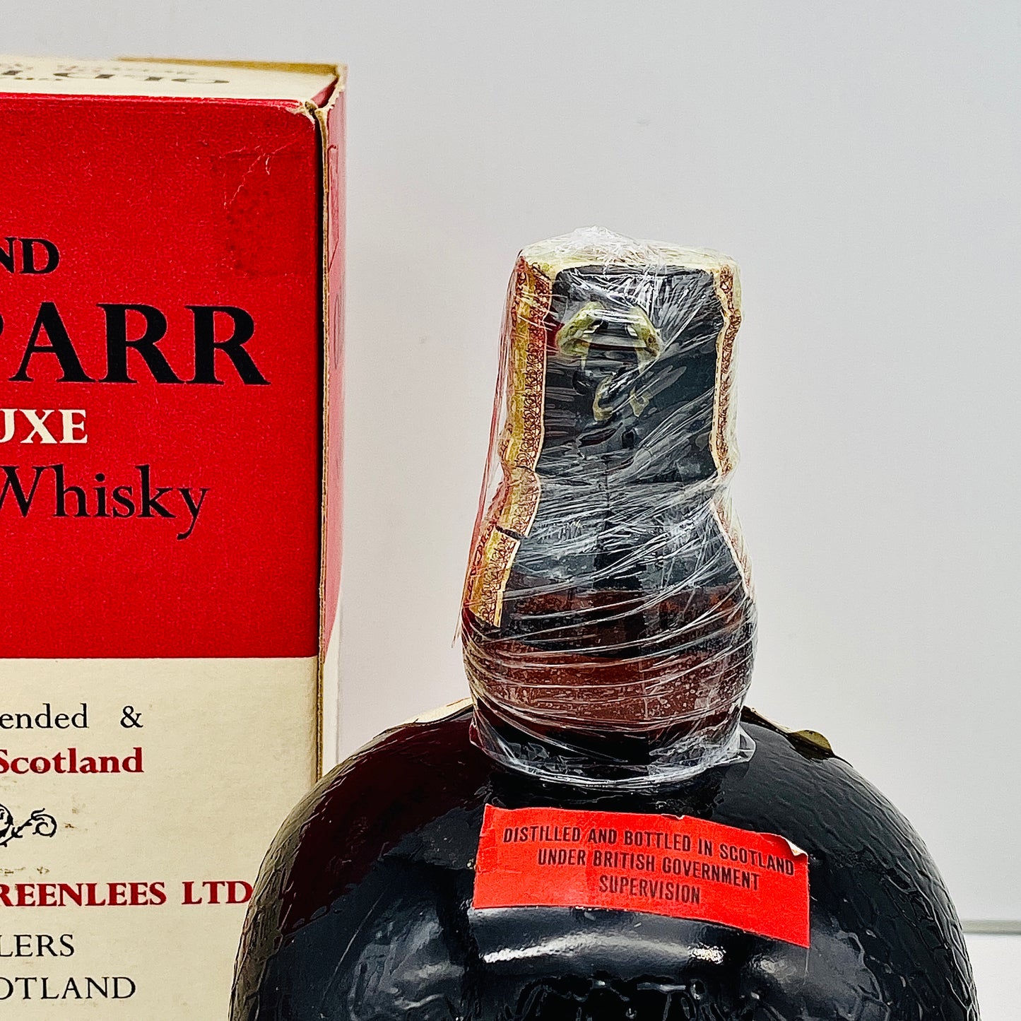 1960年代流通、GRAND OLD PARR(グランドオールドパー)760ml, 43%、スプリングキャップ、ティンキャップ #46