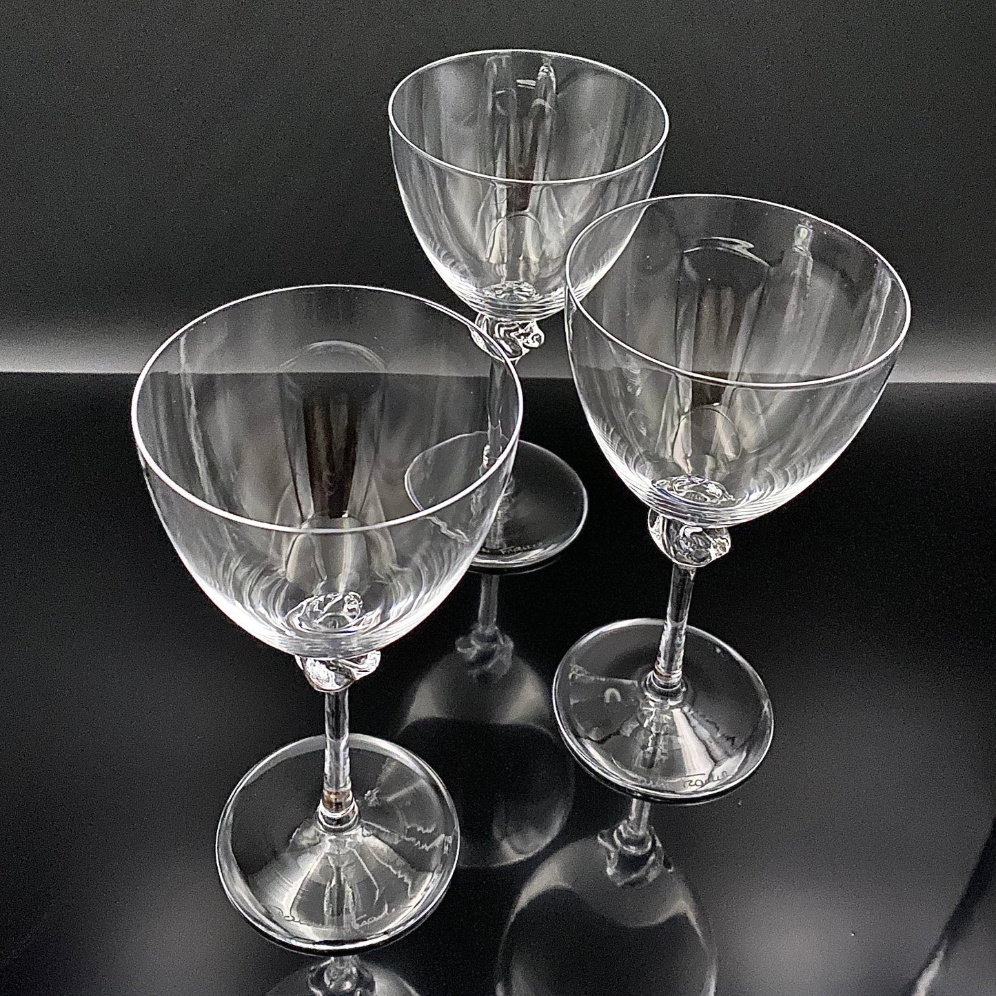 DAUM(ドーム)クリスタル Bolero(ボレロ)モデル グラス3点セット #48