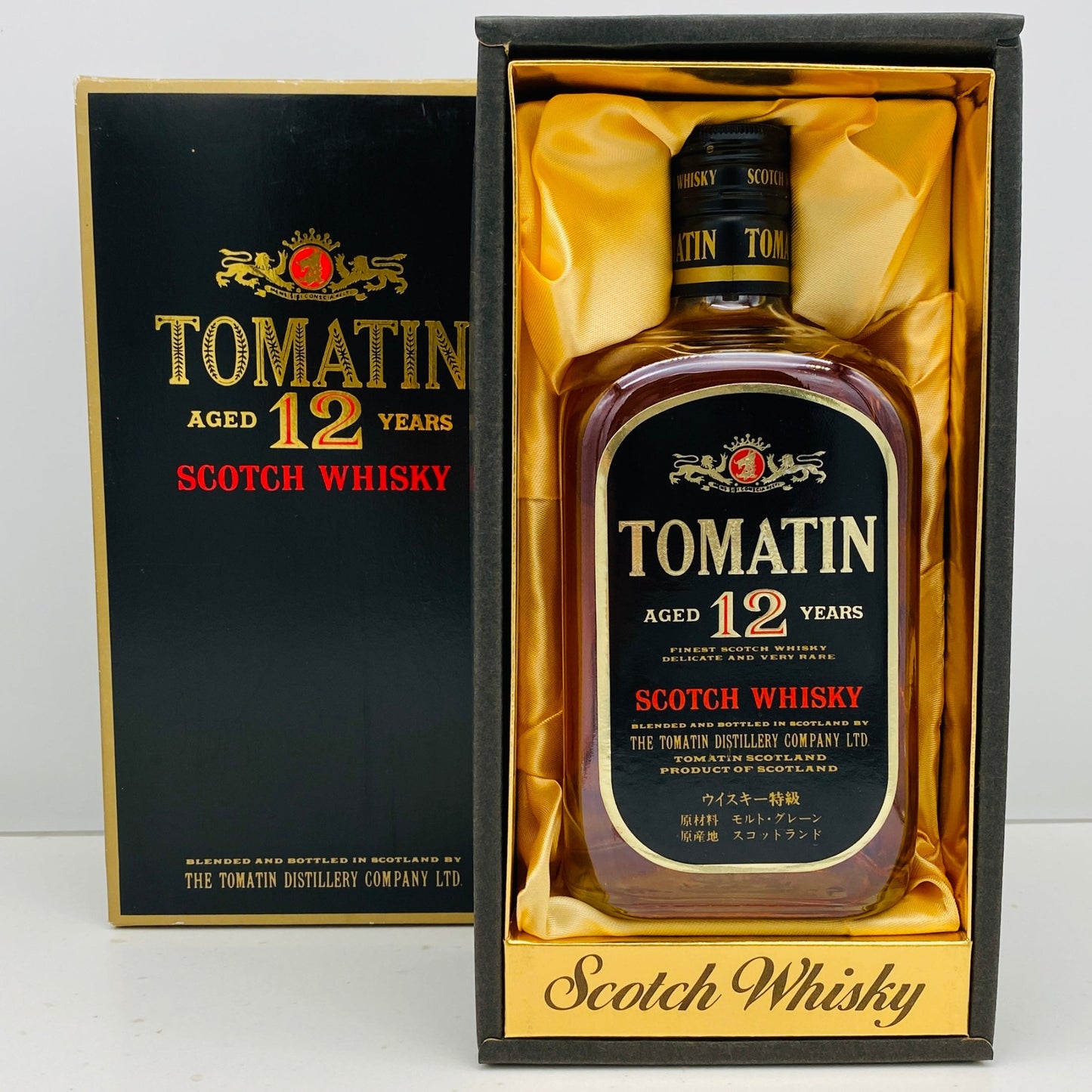 1980年代流通、TOMATIN BIG T(ビック ティー)12年、750ml、43% #50