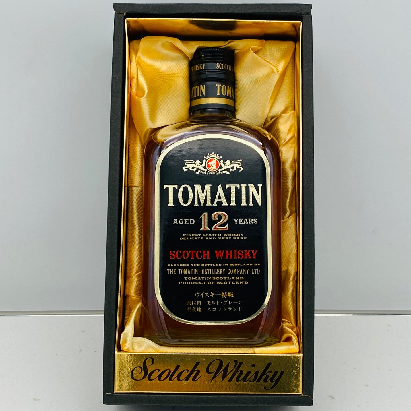 1980年代流通、TOMATIN BIG T(ビック ティー)12年、750ml、43% #50