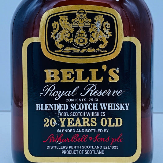 1980年代流通、BELL`S(ベルズ)Royal Reserve 20年、750ml、43% #51