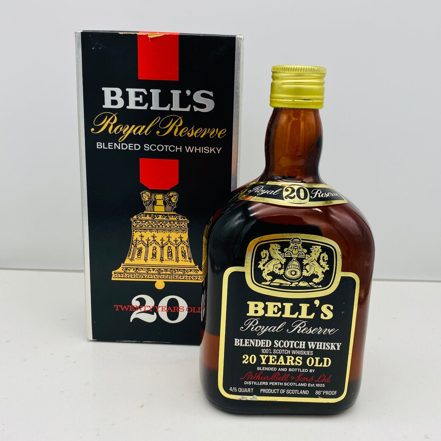 1970年代後半流通、BELL`S(ベルズ)Royal Reserve 20年、4/5Quart、760ml、43% #52