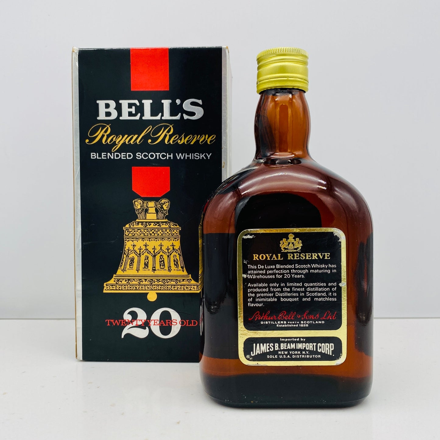 1970年代後半流通、BELL`S(ベルズ)Royal Reserve 20年、4/5Quart、760ml、43% #52