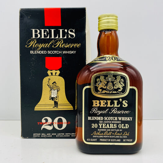 1970年代前半流通、BELL`S(ベルズ)Royal Reserve 20年、4/5Quart、760ml、43% #53