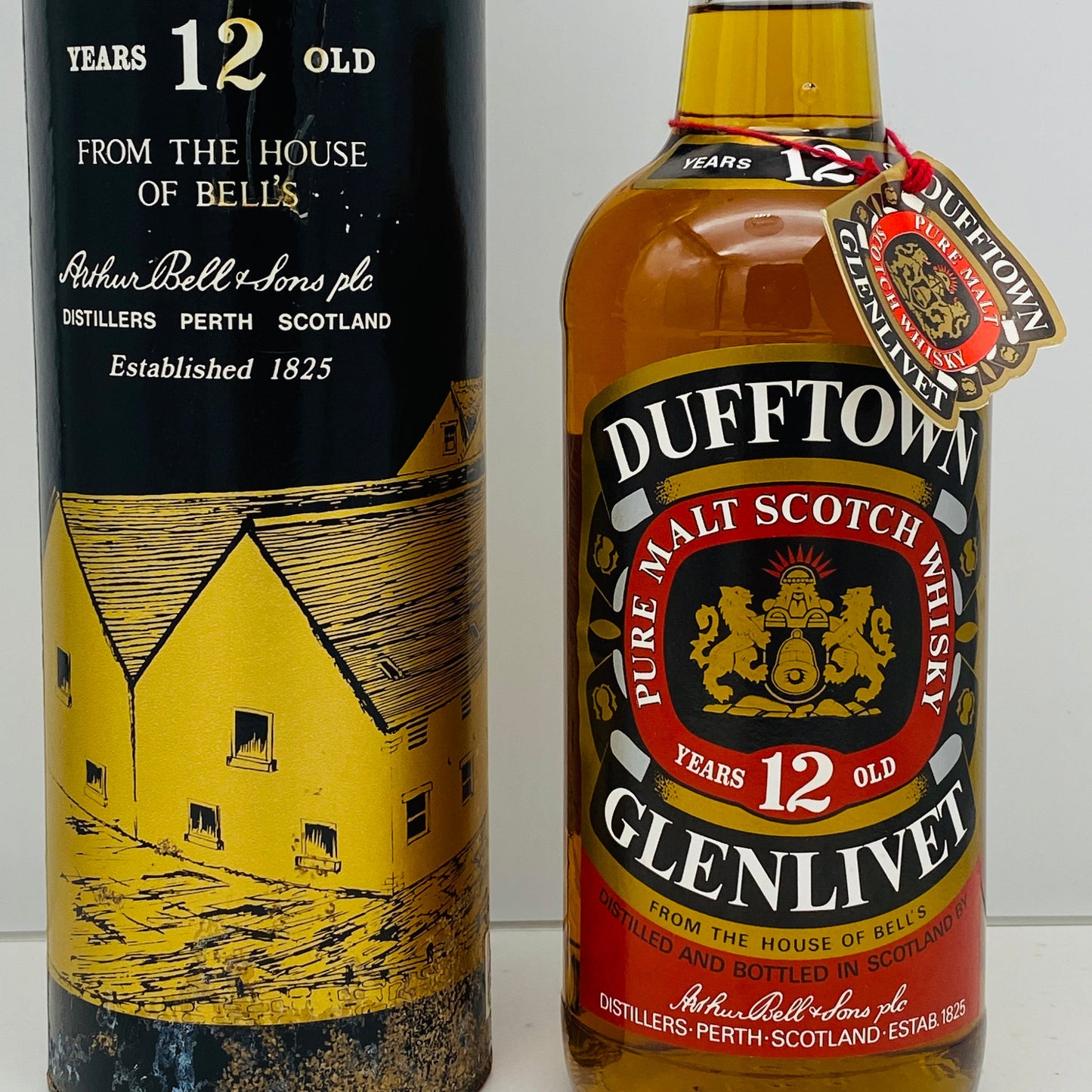 1980年代流通、ダフタウン(DUFFTOWN)12年、1,000ml、43%、ピュアモルト #55