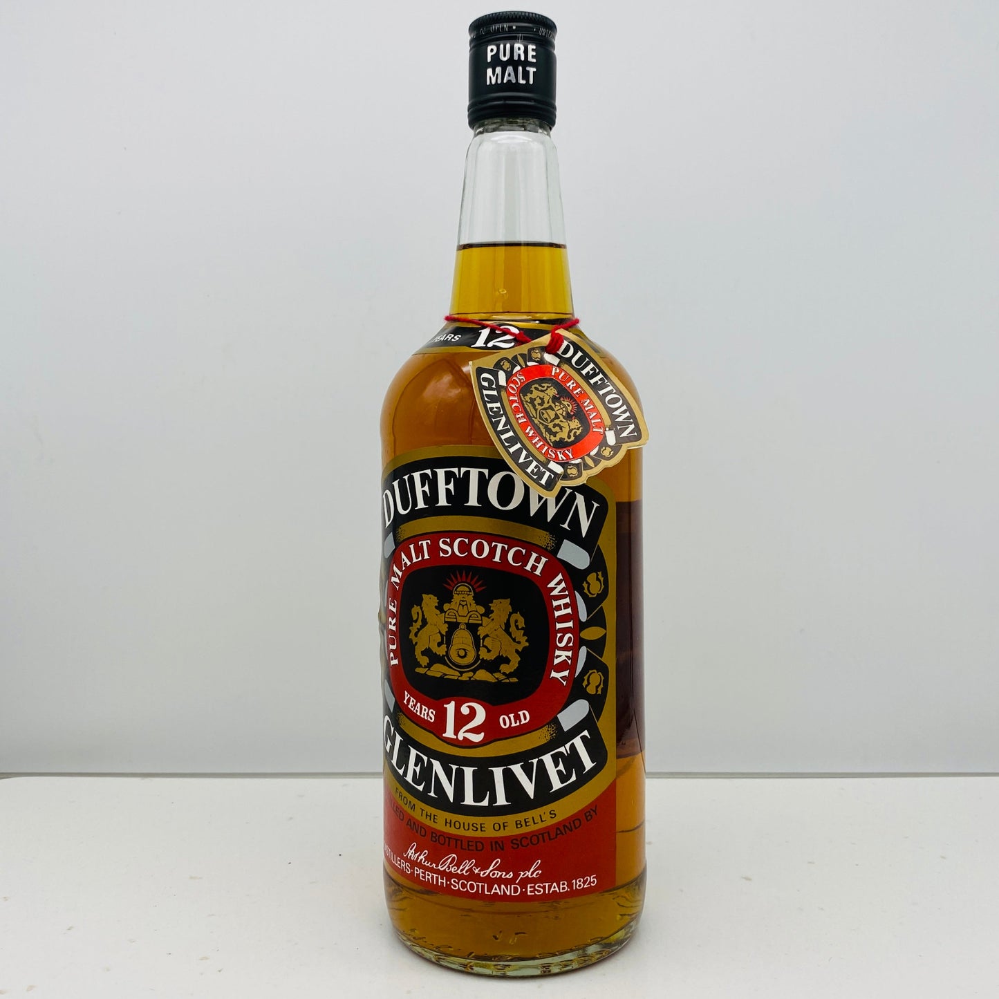 1980年代流通、ダフタウン(DUFFTOWN)12年、1,000ml、43%、ピュアモルト #55