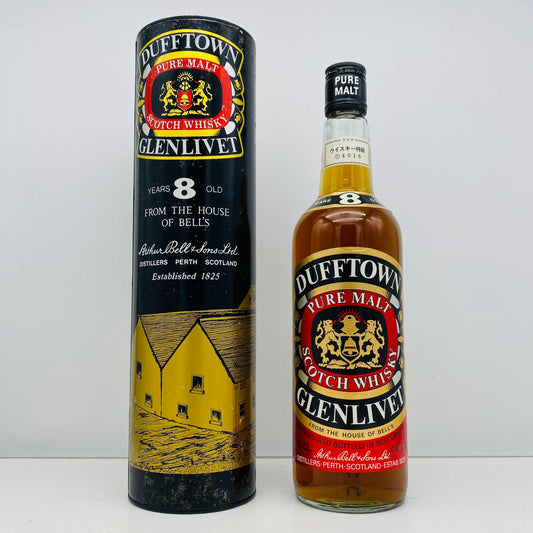1980年代前半流通、ダフタウン(DUFFTOWN)8年、750ml、46%、ピュアモルト #56