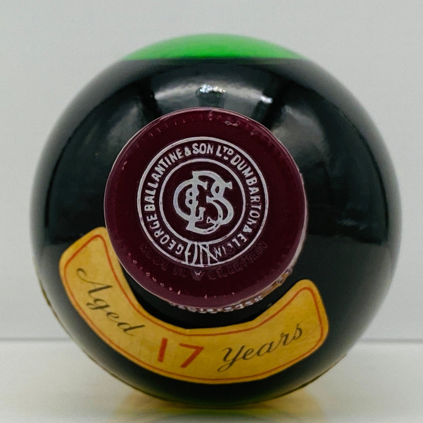 1970年代流通、バランタイン 17年 4/5QUART, 43% 青赤旗ラベル(Blue-Red Flag) #63