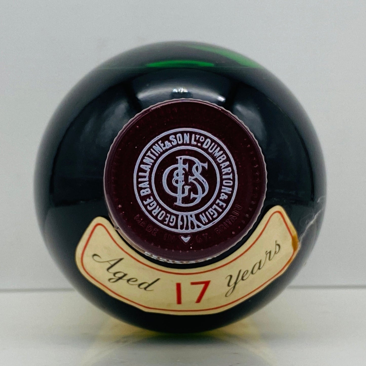 1980年代前半流通、バランタイン 17年 750ml, 86 PROOF 青青旗ラベル(Blue-Blue Flag) #61