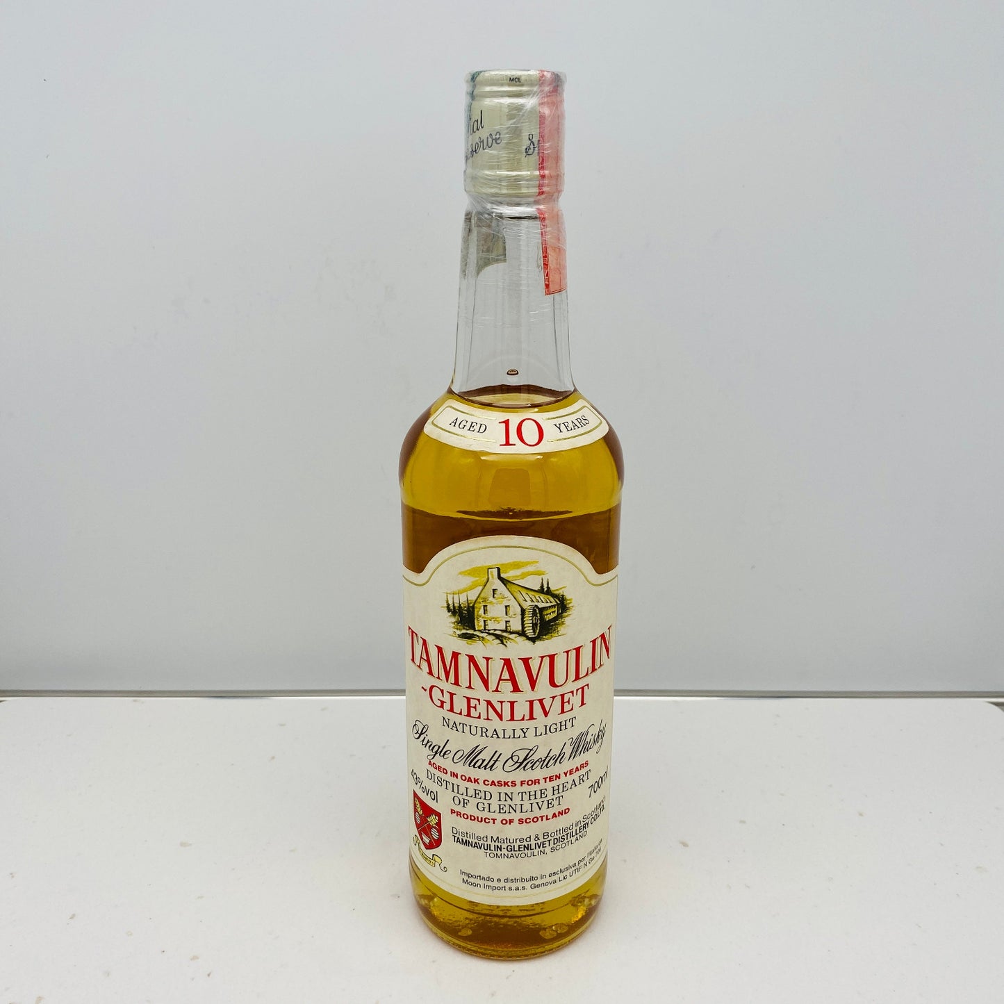 1980年代前半流通、ムーンインポート(MOON IMPORT)タムナブーリン / タムナヴーリン(TAMNAVULIN)10年、700ml、43% #71