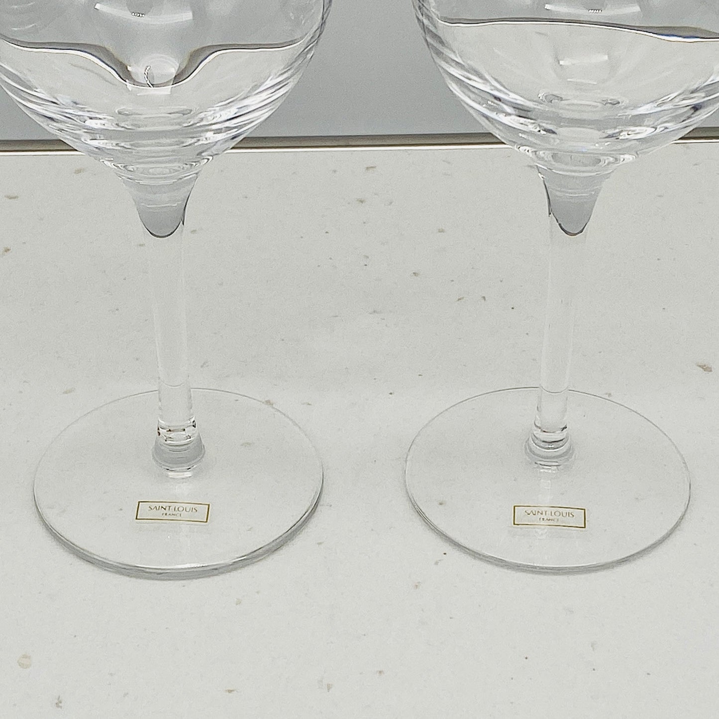 Saint Louis Crystal(サンルイ クリスタル )APOLLO(アポロ)モデル グラス2点セット #108