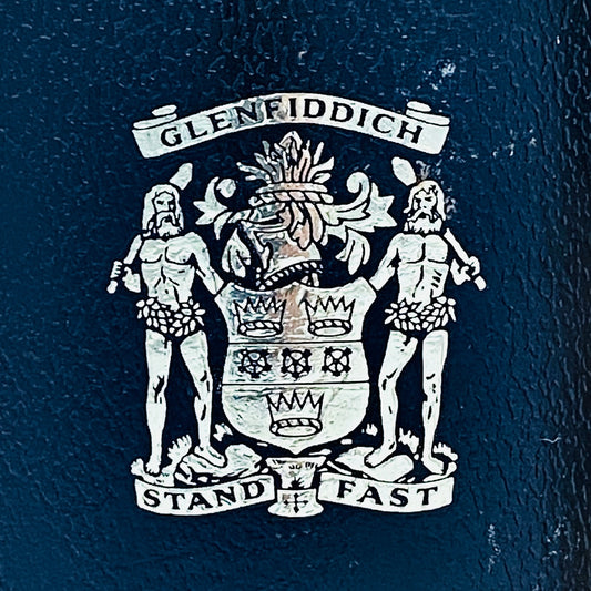 1970年代流通、グレンフィディック(Glenfiddich)8年ピュアモルト、26 2/3 Fl.ozs. 86° U.S. Proof クリアボトル #117