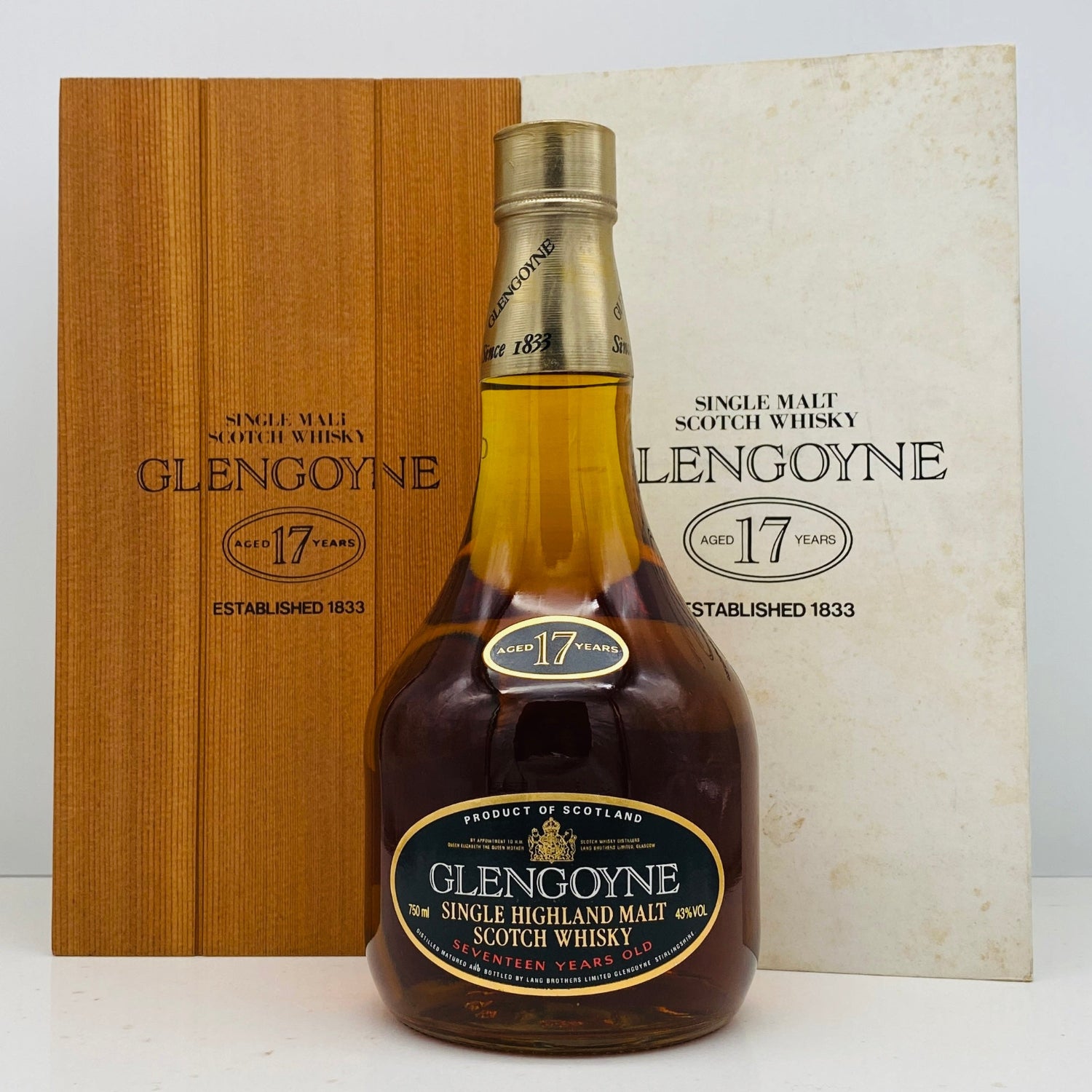 1980年代流通、グレンゴイン（Glengoyne）17年、750ml、43