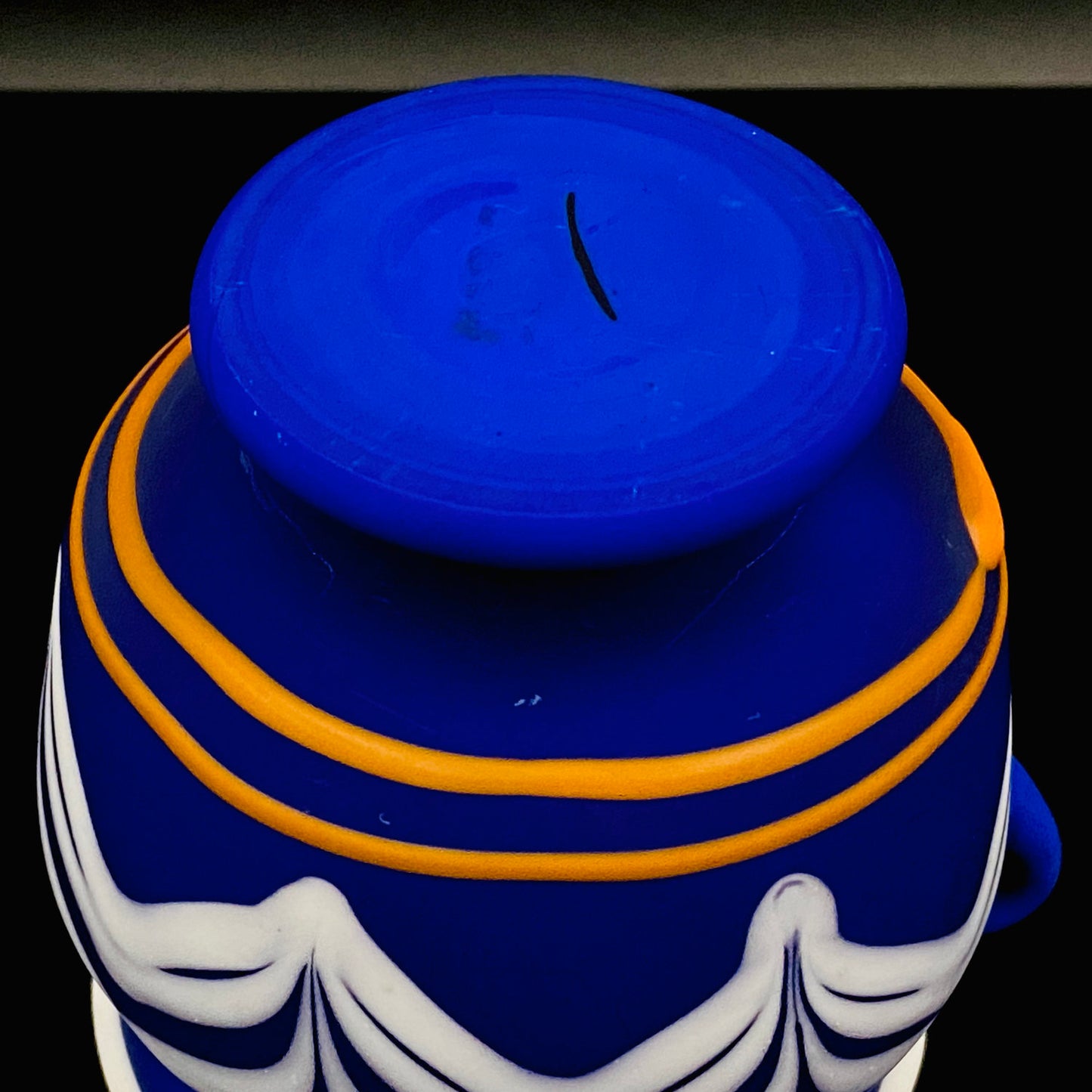 岩田久利(Iwata Hisatoshi)作品 玻璃条文小壶 冰碗 日本艺术院奖获奖作家 #196