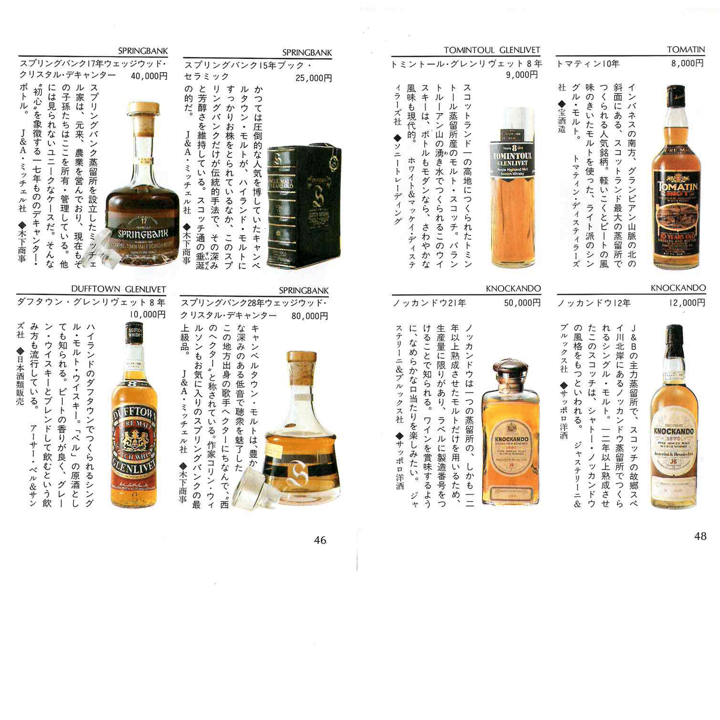 THE WHISKY 琥珀色のワールド・カタログ(新潮文庫)バッカス・コレクターズ編 (状態:良い)