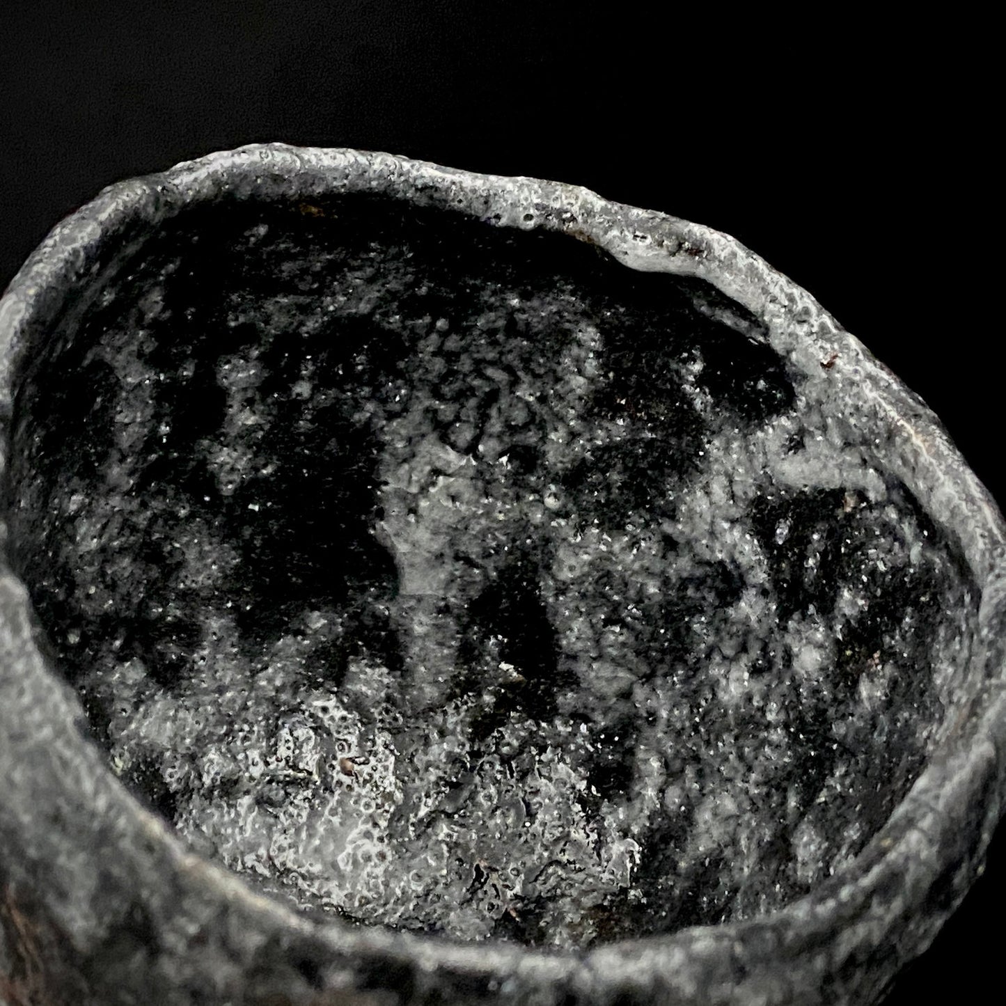 向皇太子成婚献上志野茶碗之作家 矢野景川（Yano Keisen）, 作 志野茶碗《淡雪》 与武者小路实笃·栋方志功举办三者合作展之名匠 #324
