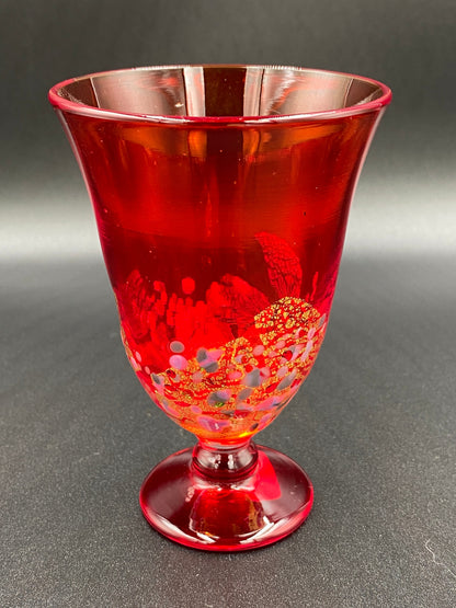 Koji Ishii Hand-blown Glass (Red Glass) #4