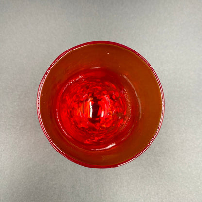 Koji Ishii Hand-blown Glass (Red Glass) #4