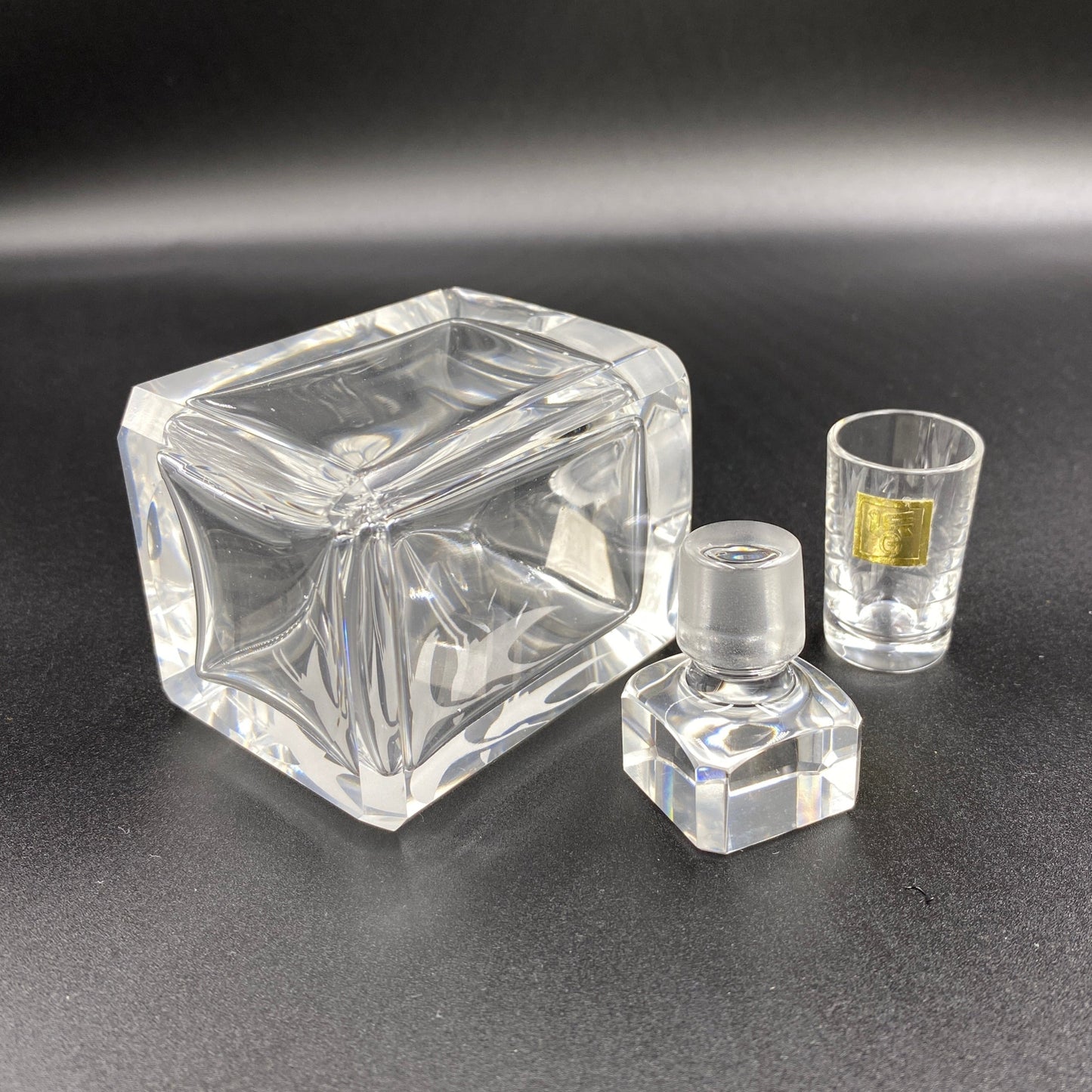 Kagami Crystal 50周年纪念醒酒器和小酒杯 5件套 #7