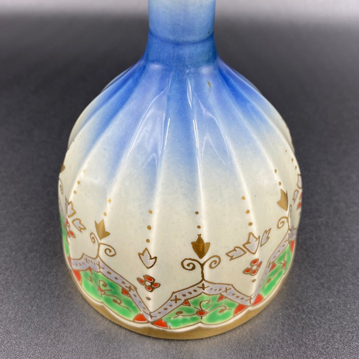 金色锦缎图案陶瓷玻璃#9，Hayashi Kuro 作品