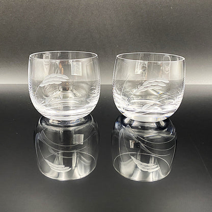 カガミクリスタル ぐい吞み ショットグラス２点セット #29