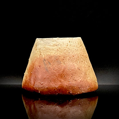 備前焼伝統工芸士 寒風穴窯 築窯作品 小林 秀二 作 無釉焼締緋色備前酒杯 和の洋酒杯 #350