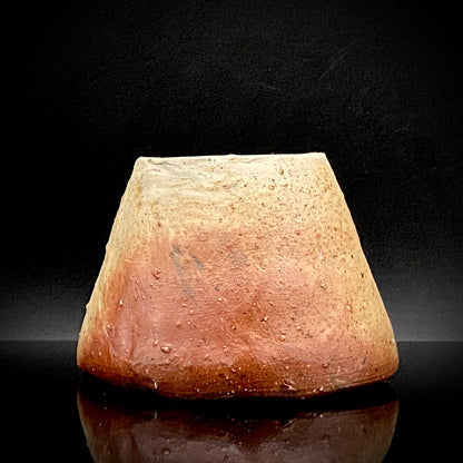 備前焼伝統工芸士 寒風穴窯 築窯作品 小林 秀二 作 無釉焼締緋色備前酒杯 和の洋酒杯 #350