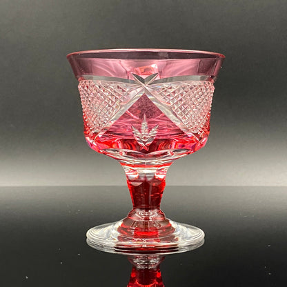 カガミクリスタル 江戸切子 ペア懐石盃 テイスティンググラス ２点セット #24