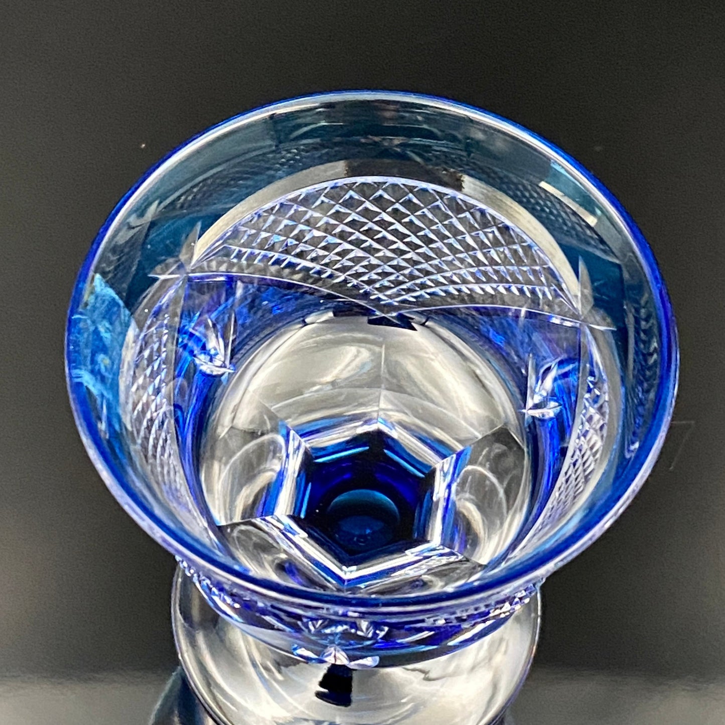 カガミクリスタル 江戸切子 ペア懐石盃 テイスティンググラス ２点セット #24