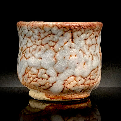 土岐市指定無形文化財保持者 皇室献上窯 陽山窯 水野 澤三 作 鼠志野ぐい呑 和のショットグラス #353