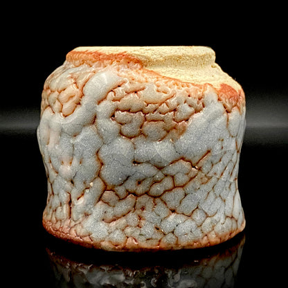 土岐市指定無形文化財保持者 皇室献上窯 陽山窯 水野 澤三 作 鼠志野ぐい呑 和のショットグラス #353