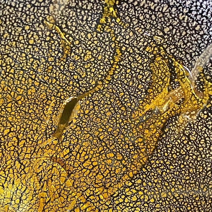 壹谷 旭 作 手吹き硝子 アイスボウル（Ice Bowl） 氷カップ 金銀彩 #34